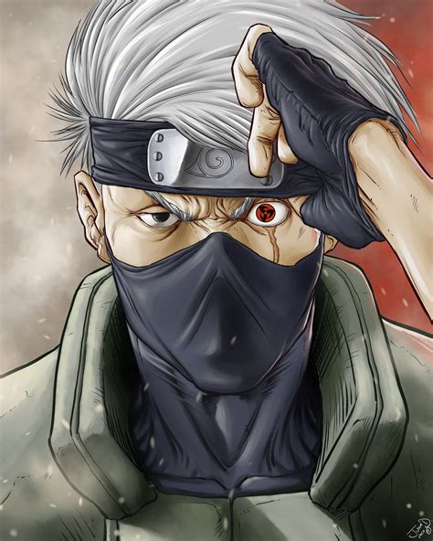 naruto kakashi fan art|kakashi hatake pics.